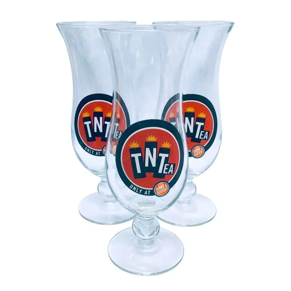 Dave and Buster's TNTea Vintage Glasses